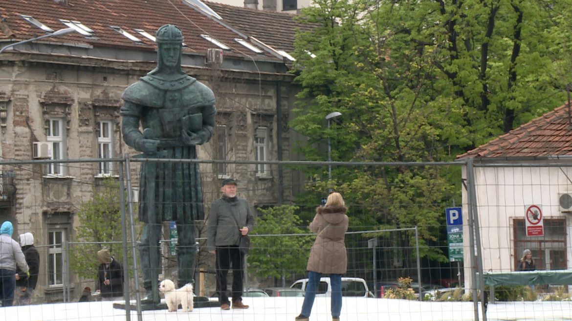 Postavljen spomenik despotu Stefanu u Beogradu