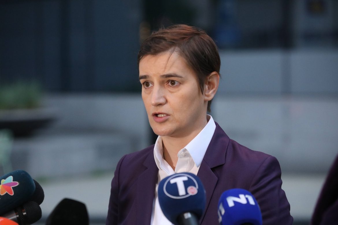 Brnabić: Sednica Kriznog štaba danas, doktori zabrinuti