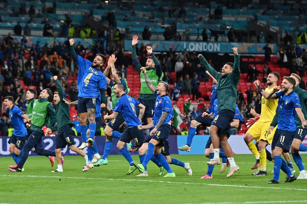 Fudbaleri Italije u finalu Evropskog prvenstva