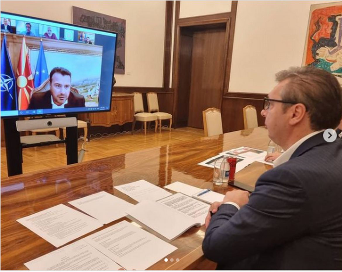 Vučić razgovarao sa Zaevom i Ramom uoči Foruma u Skoplju