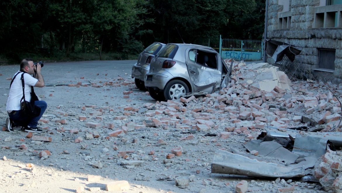 Jak zemljotres u Albaniji, osetio se i u Crnoj Gori