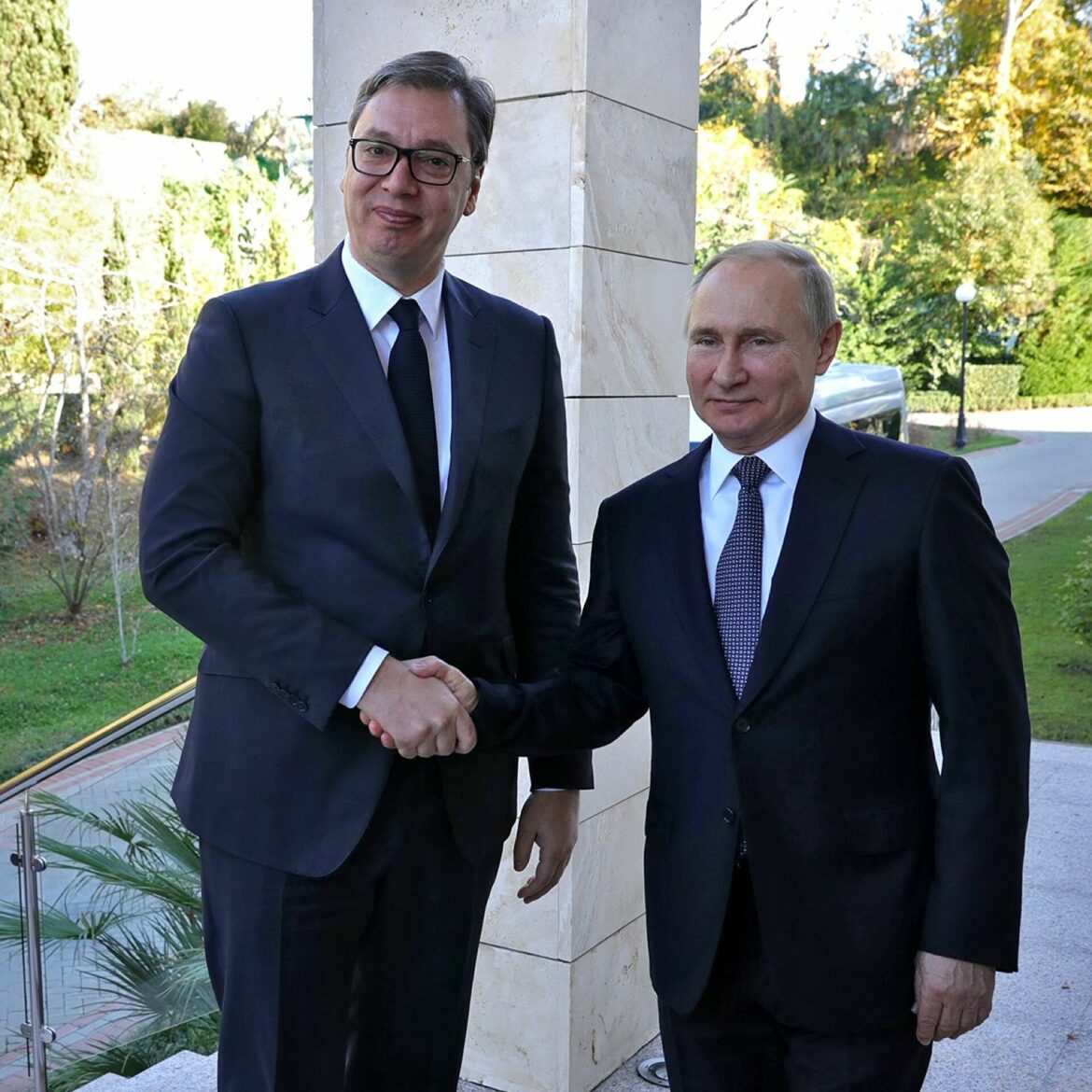 Danas susret Vučića i Putina u Sočiju