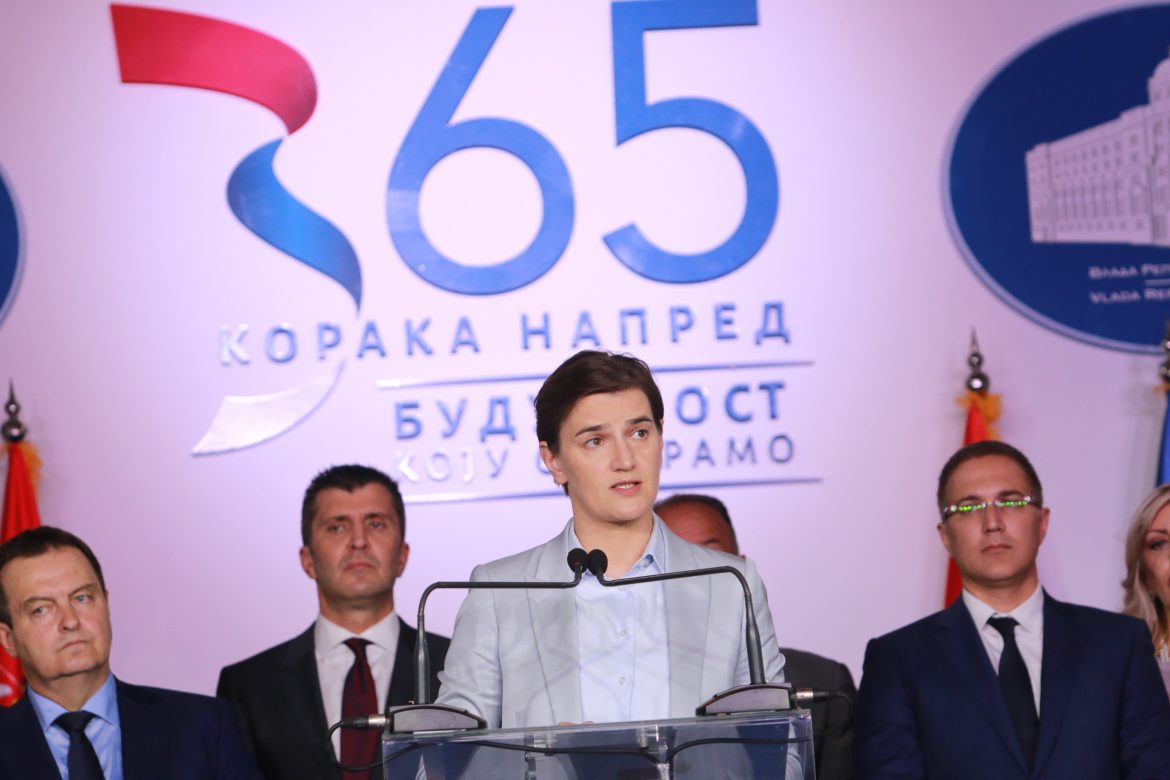 Ana Brnabić danas predstavlja rezultate rada vlade