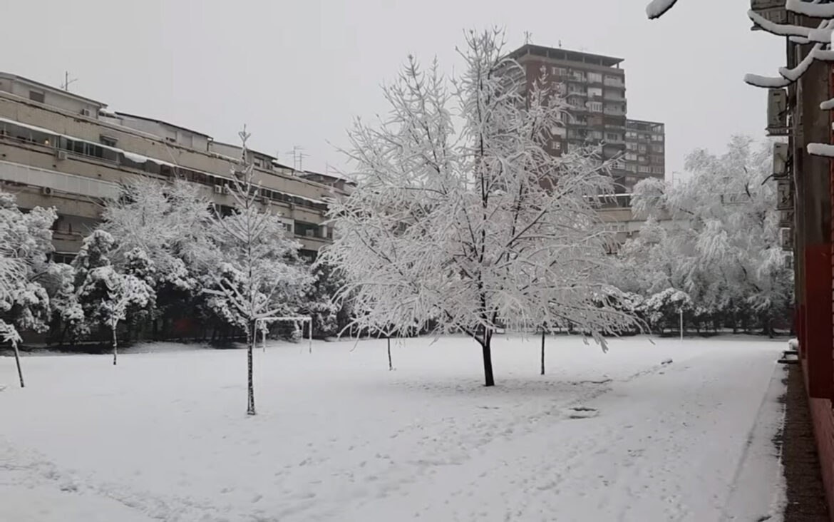 U većem delu Srbije pada sneg, RHMZ izdao upozorenje i na ledenu kišu