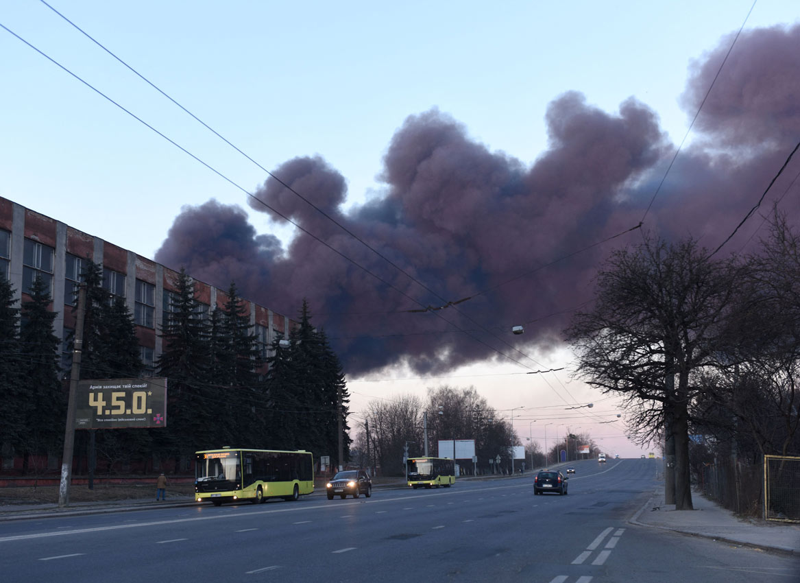 Ukrajinska vojska: Rusija je ispalila 6 raketa prema Lavovu, a 2 su presretnute