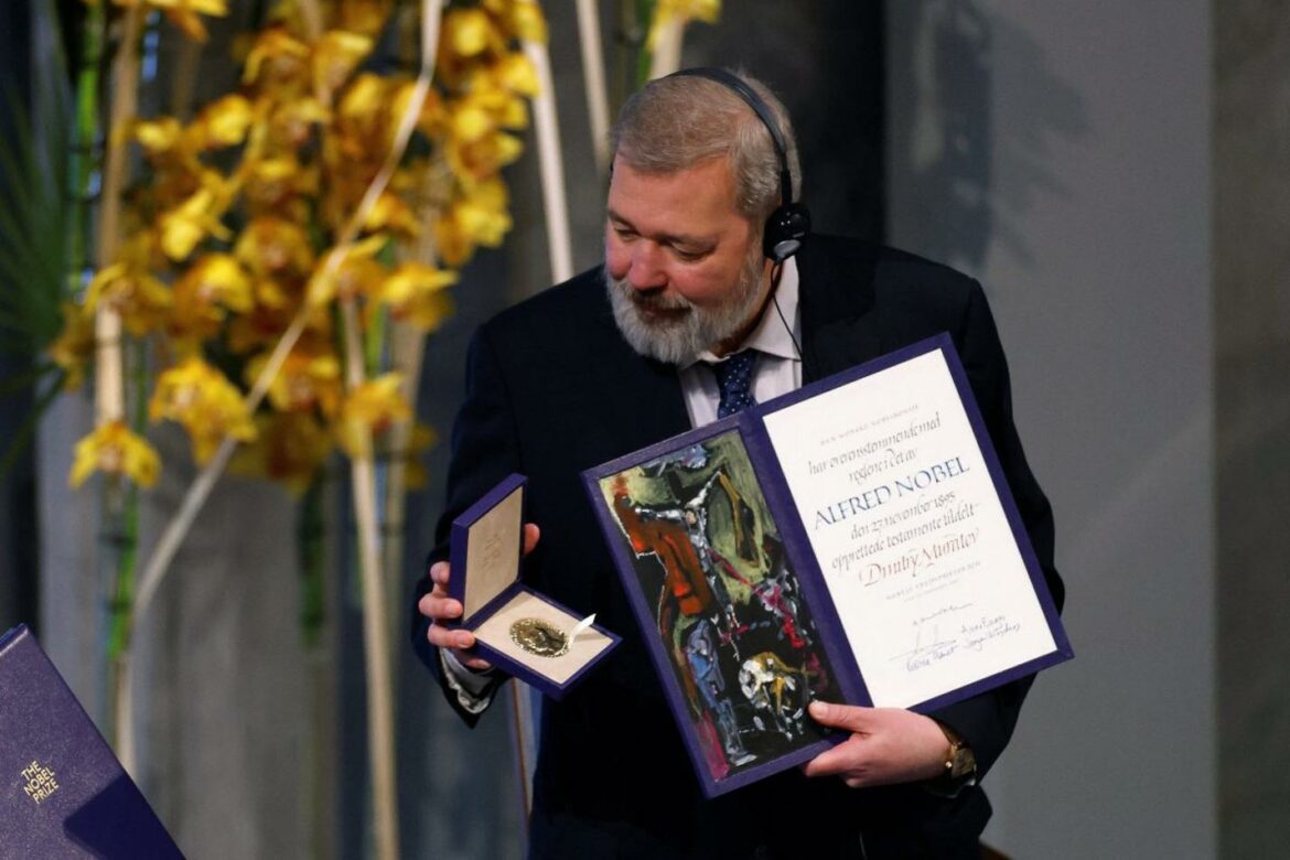 Ruski novinar, dobitnik Nobelove nagrade za mir, prodaje medalju