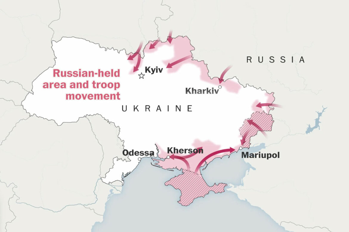 Ruske snage su se pomerile oko 3 milje bliže Kijevu i Černihiv je sada „izolovan“, kaže američki odbrambeni zvaničnik