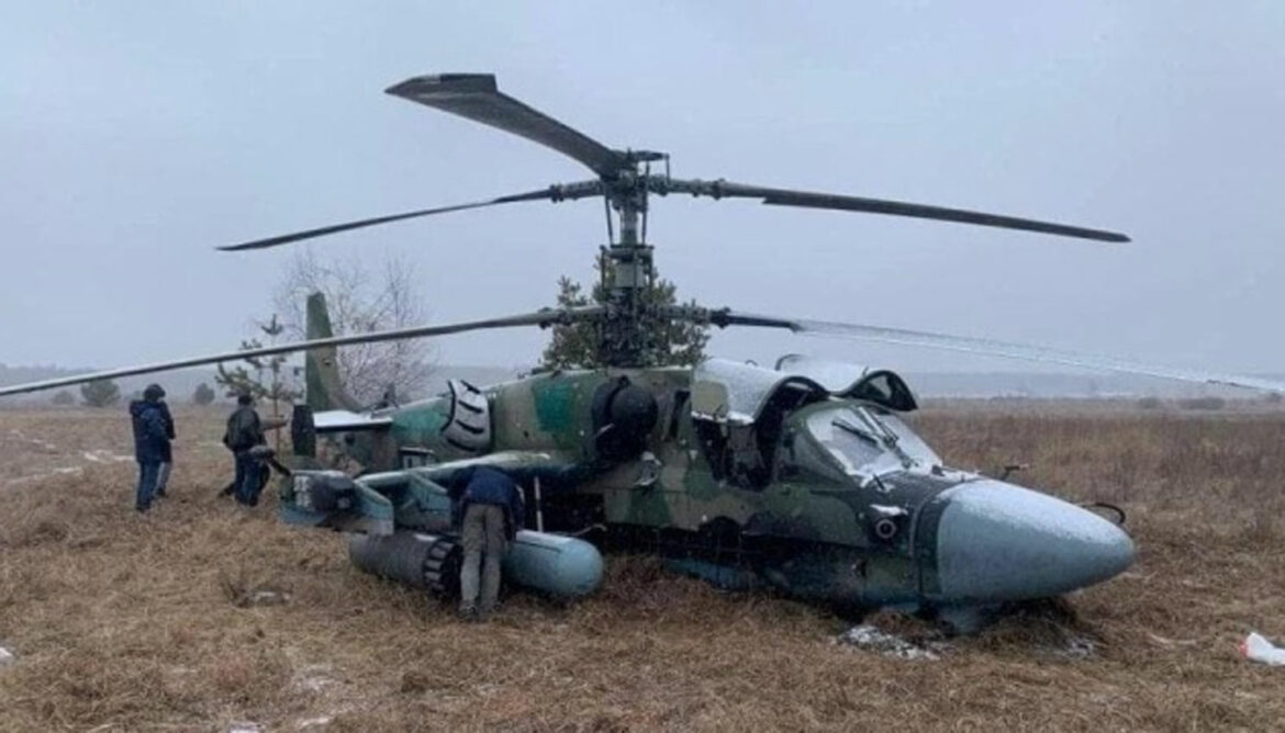 Generalštab: Ukrajinski branioci uništili dva helikoptera Ka-52