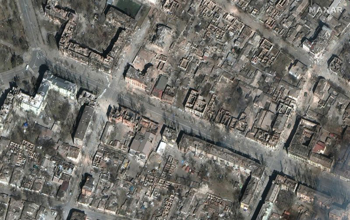 Novi satelitski snimci prikazuju čitave gradske blokove uništene u centru Mariupolja