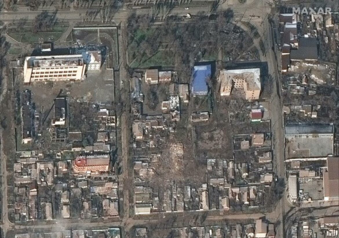 Maksar objavio satelitski snimak Marijupolja