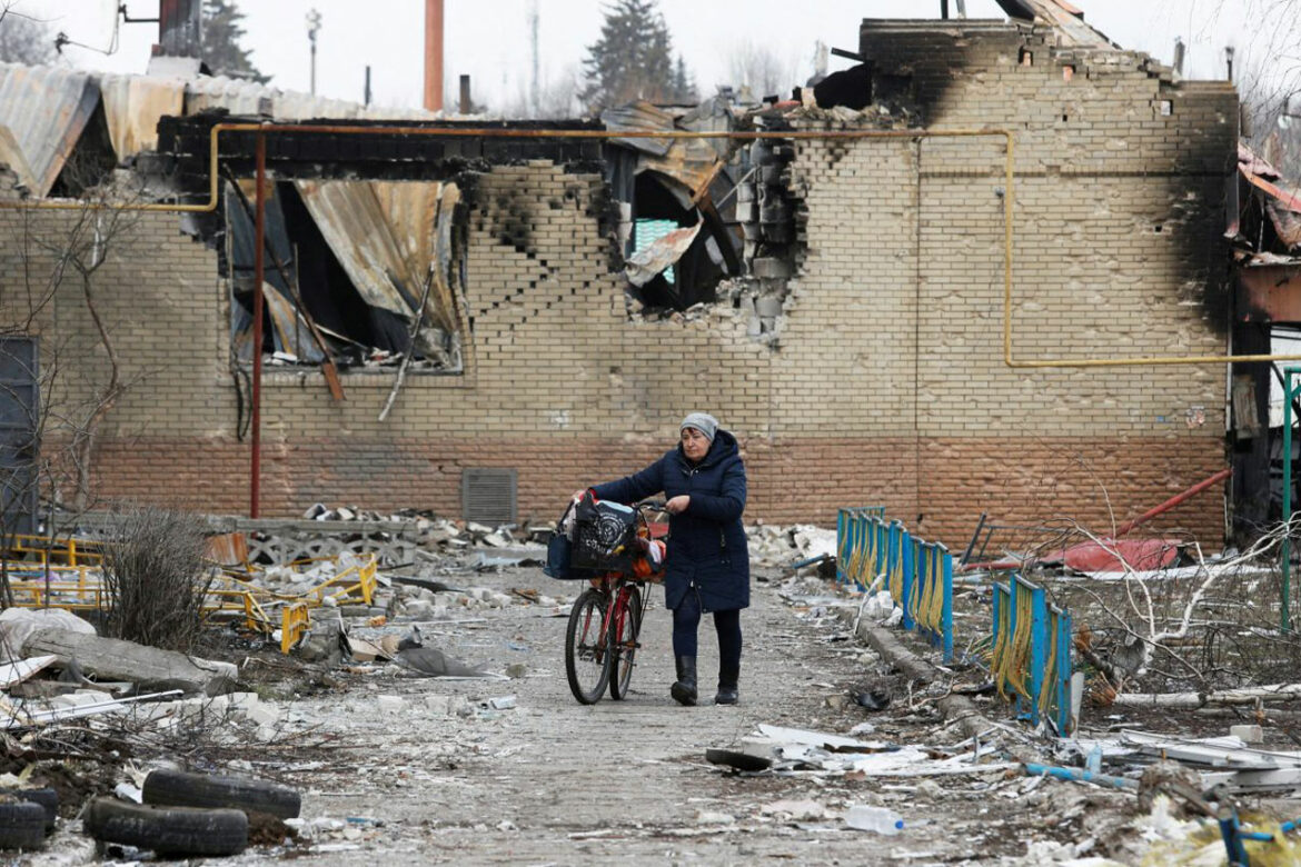 Posledice granatiranja u Svjatošinskom okrugu Kijeva