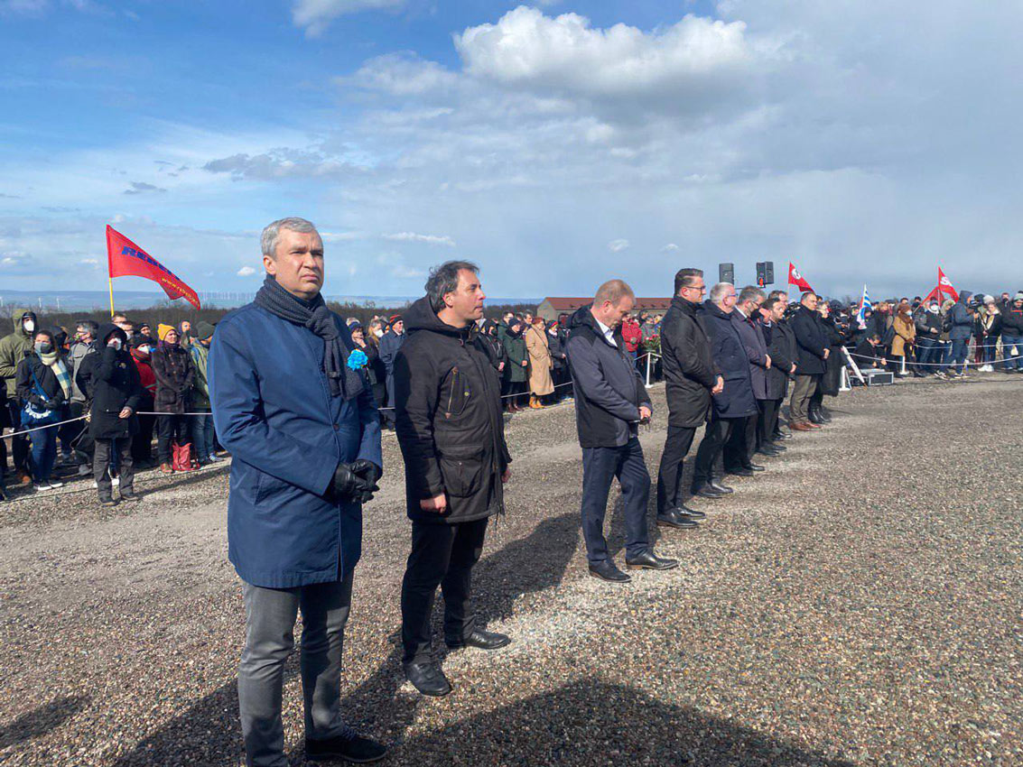 Opozicionar predstavljao Belorusiju na memorijalnoj ceremoniji u Nemačkoj