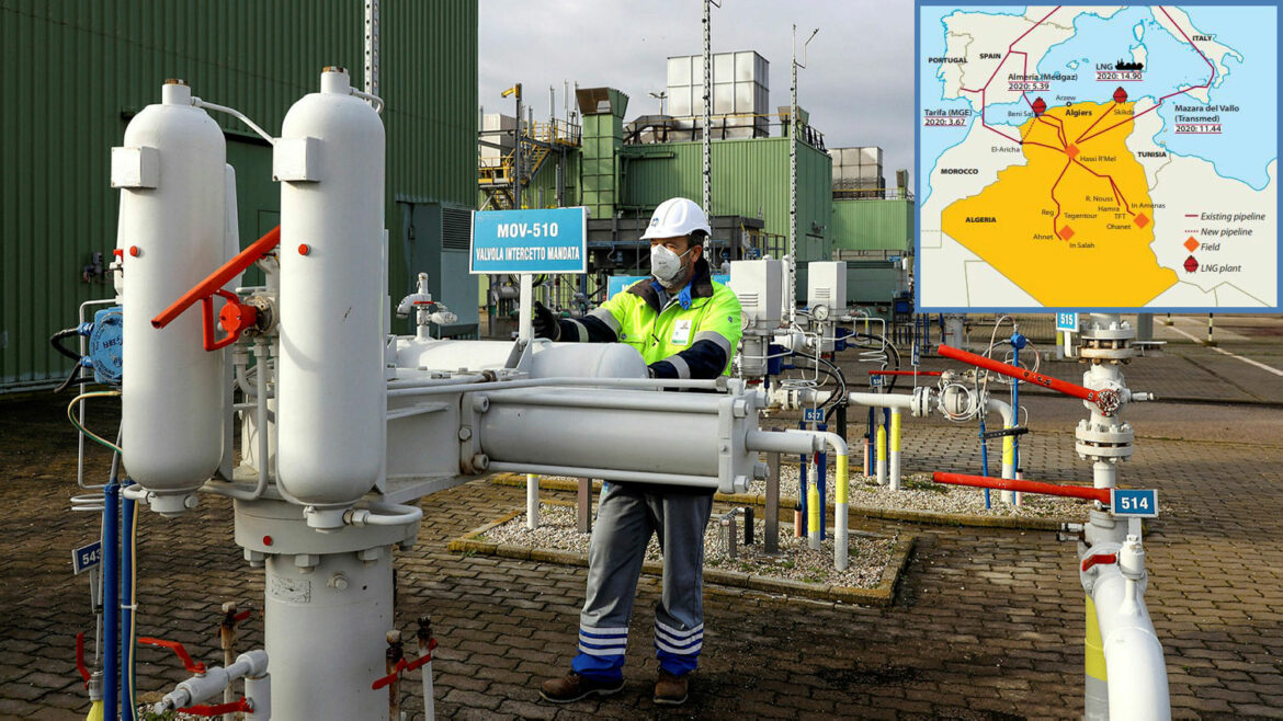 Italija se dogovorila sa Alžirom da zameni ruski gas