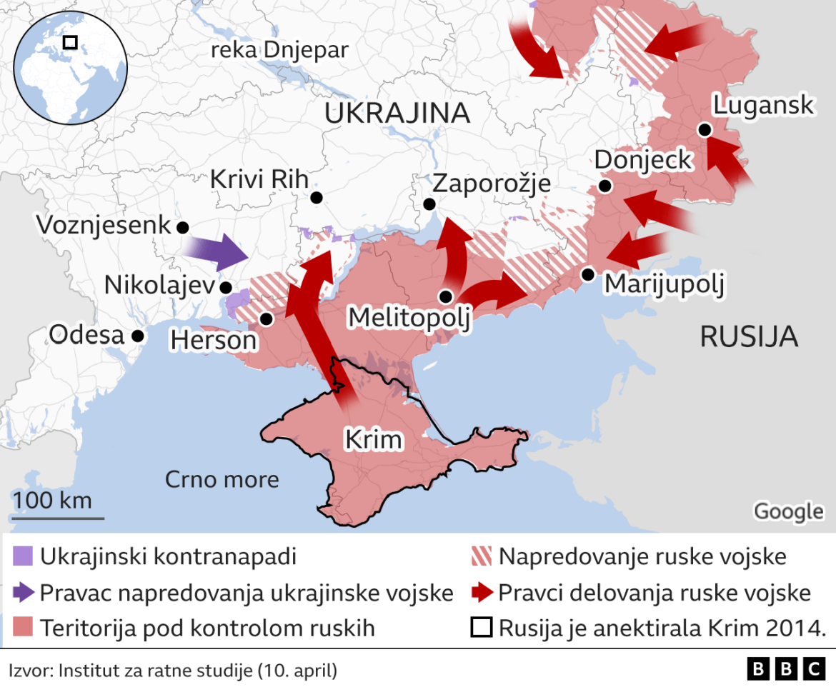 Moskva tvrdi da je zauzela železaru u Marijupolju