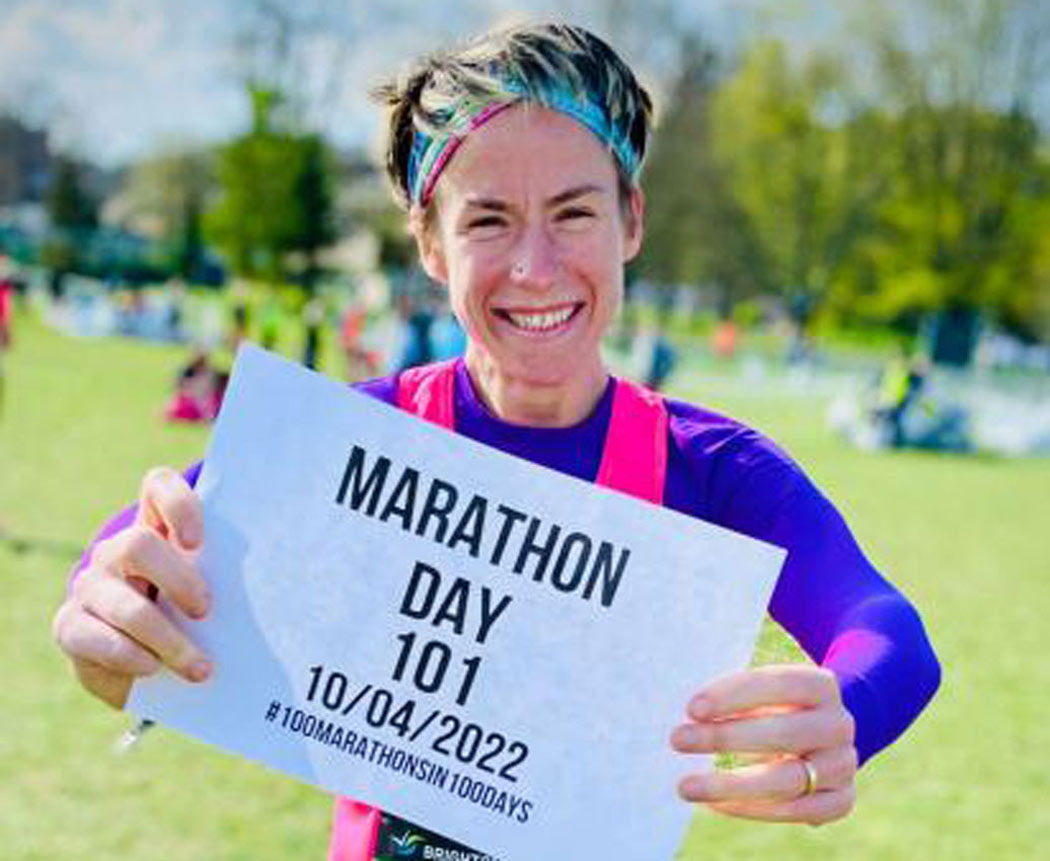 Britanka istrčala 101 maraton za 101 dan
