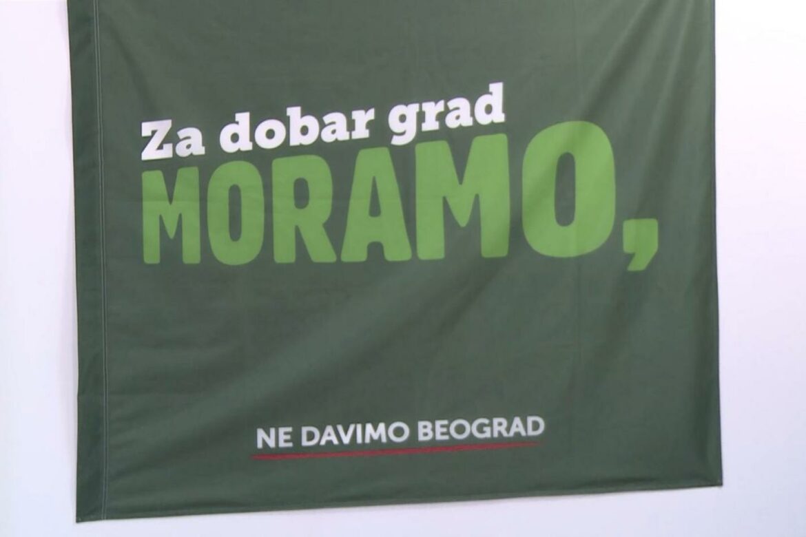 Koalicija „Moramo“ u Beogradu dobila 100.000 glasova