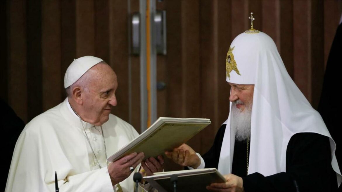 Papa Franja odustao od sastanka sa ruskim patrijarhom Kirilom