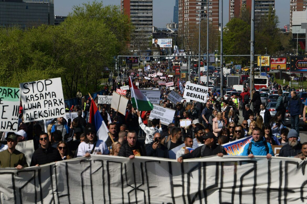 U Beogradu protest pijačnih prodavaca