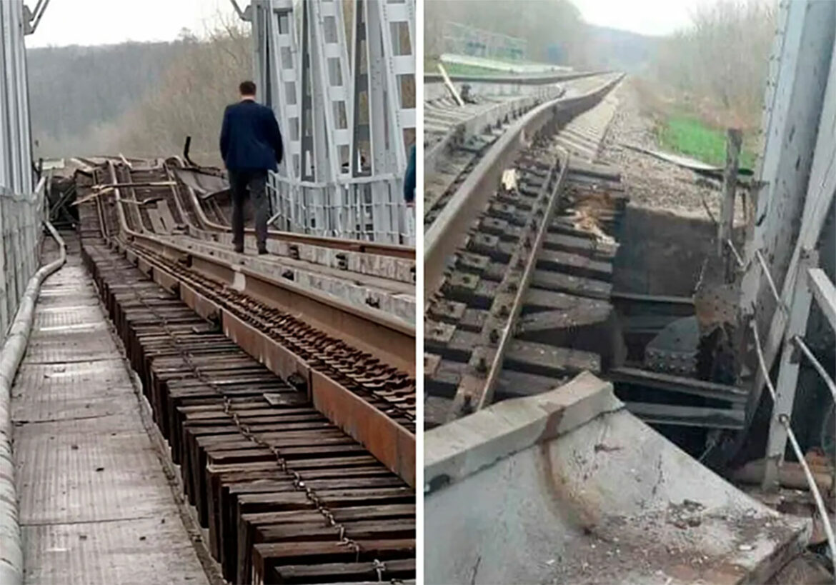 Gardijan: Ključni ruski železnički most uništen u Belgorodu