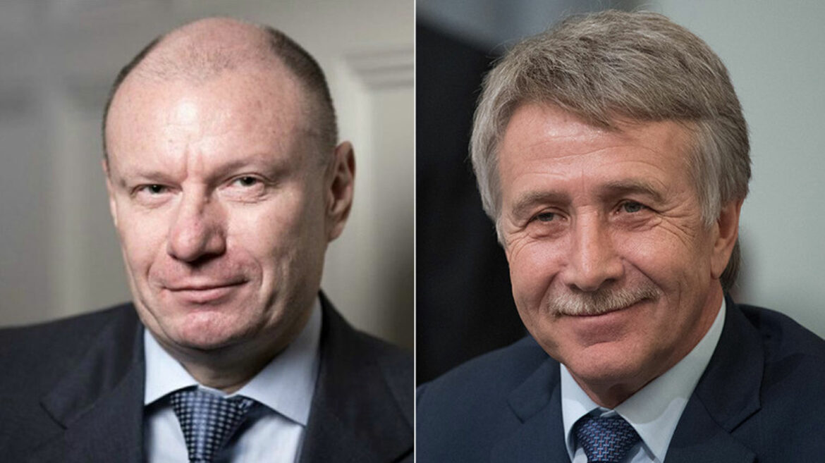 Dva najbogatija ruska oligarha prvi put su na listi sankcija