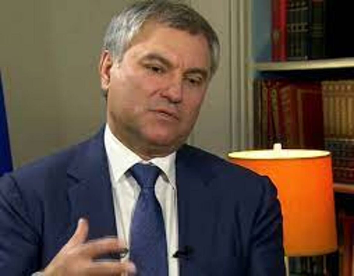 Volodin poručio EU: Pokušajte da živete bez Rusije bar godinu dana