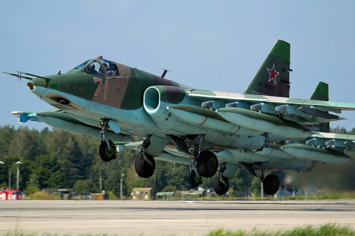 Ruski Su-25 oboren u Zaporožskoj oblasti