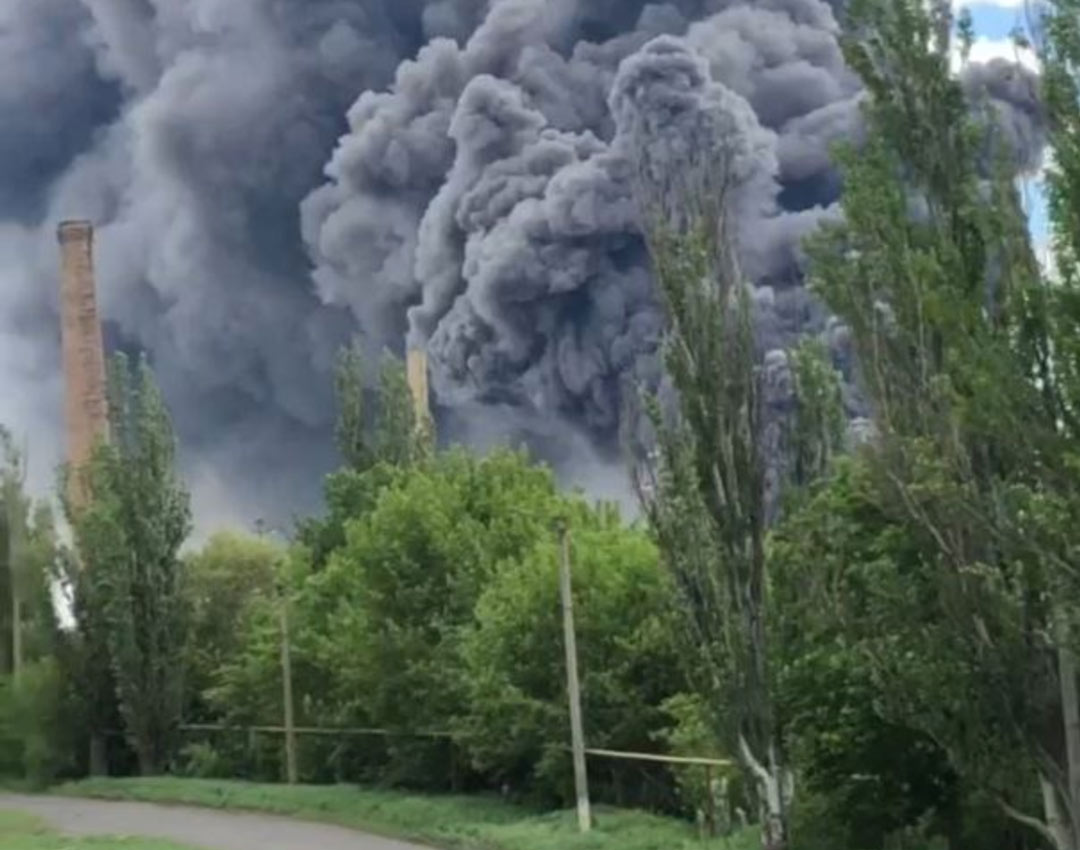 Fabrika u Donjeckoj oblasti pogođena ruskim vazdušnim napadom