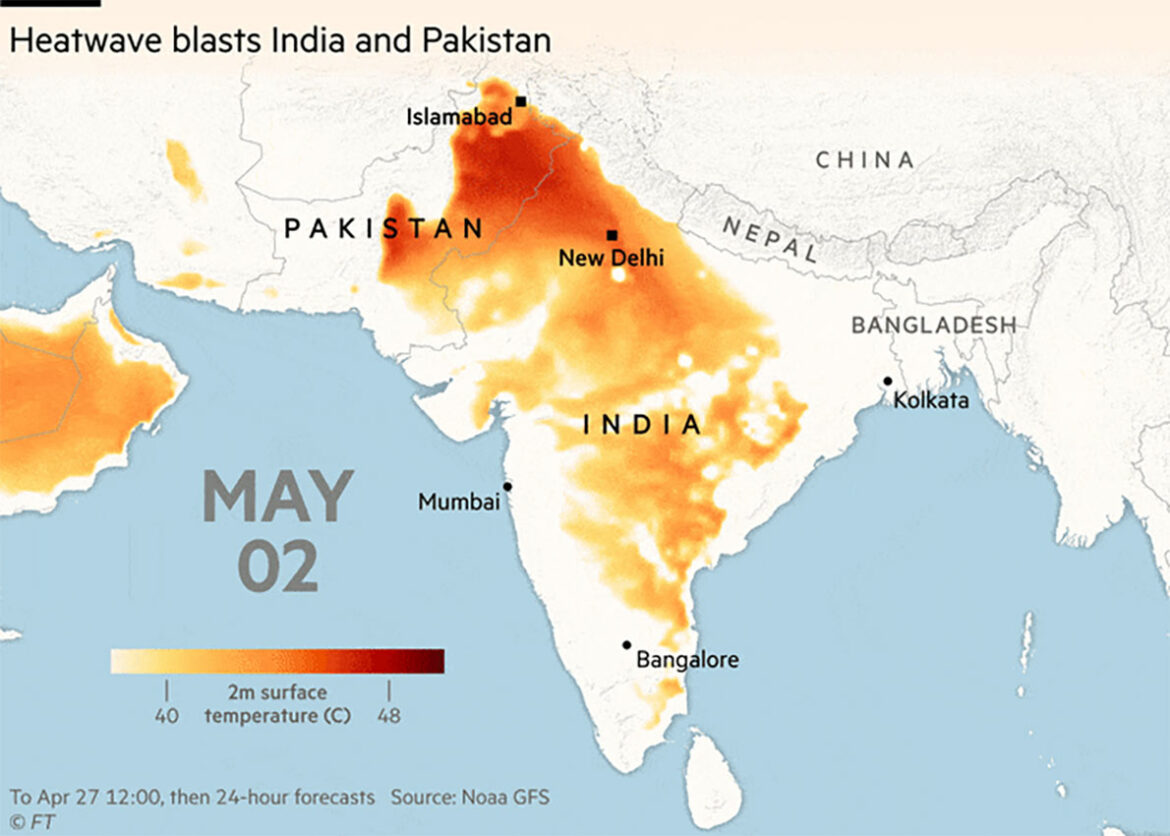 Toplotni talas u Južnoj Aziji  znak onoga što dolazi