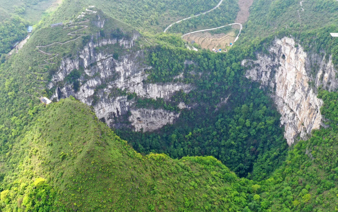 Naučnici otkrili drevnu šumu unutar džinovske vrtače u Kini