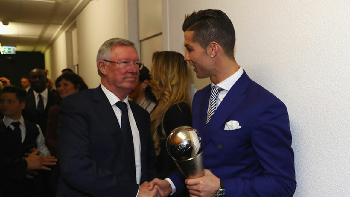 Ronaldo razgovara sa ikonom Mančester Junajteda