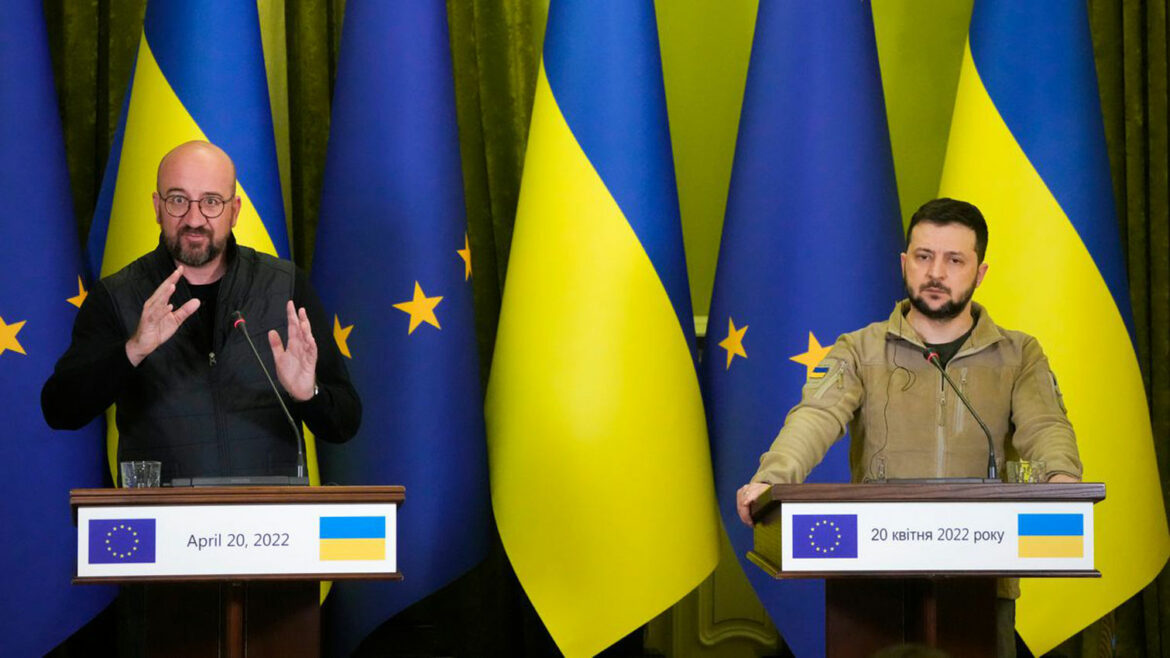 Zelenski i Mišel o koracima na putu Ukrajine ka članstvu u EU