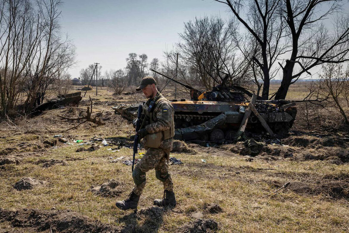 Ukrajinska 25. vazdušno-desantna brigada uništava ruske trupe zajedno sa vojnom opremom