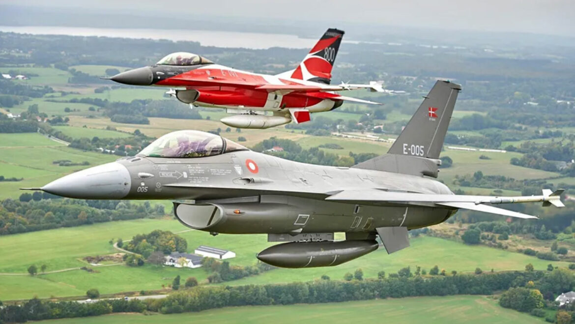 Danska nastavlja da koristi avione F-16 zbog pretnje iz Rusije