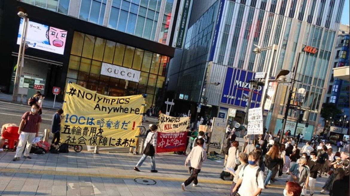 Demonstranti se protive kandidaturi Japana za Zimske olimpijske igre 2030