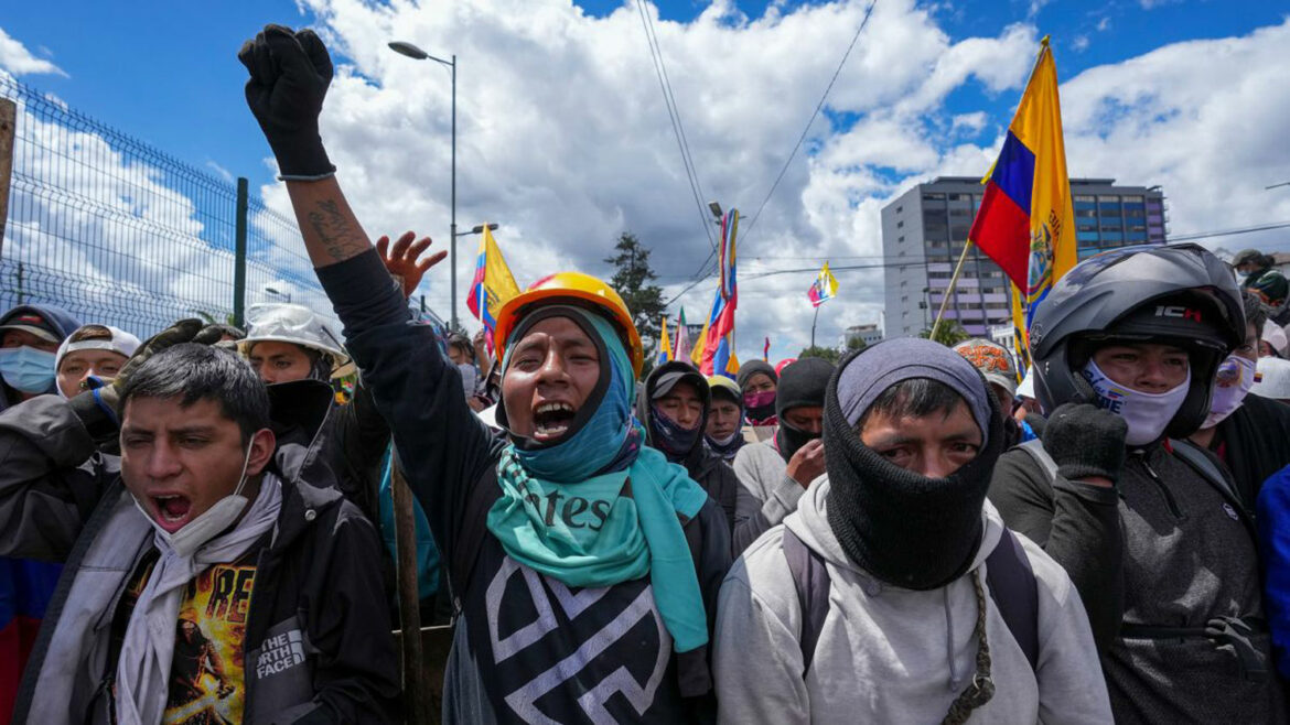 Nasilni protesti zbog cena hrane i goriva dovode Ekvador u zastoj
