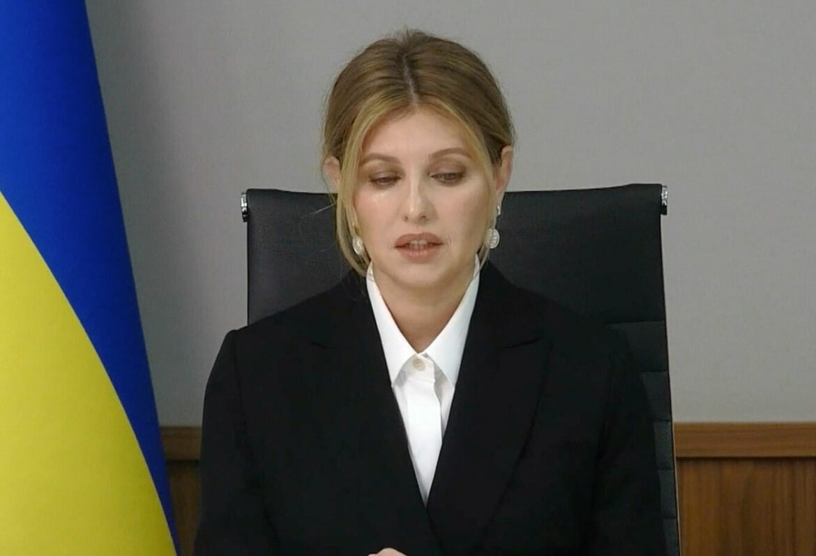 Prva dama Ukrajine kaže da njena zemlja „ne vidi kraj patnje“