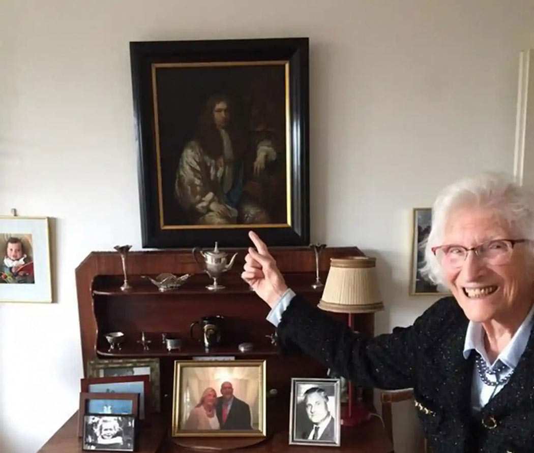 101-godišnjoj ženi vraćena slika koju su nacisti ukrali u njenoj porodici