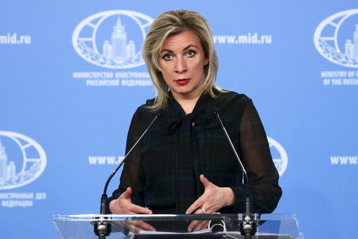 Zaharova objavila adresu ambasade SAD, ako Kijev gađa Rusiju