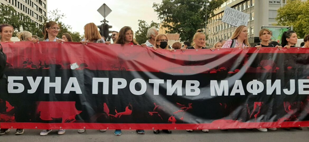 Protest „Buna protiv mafije“ u Novom Sadu