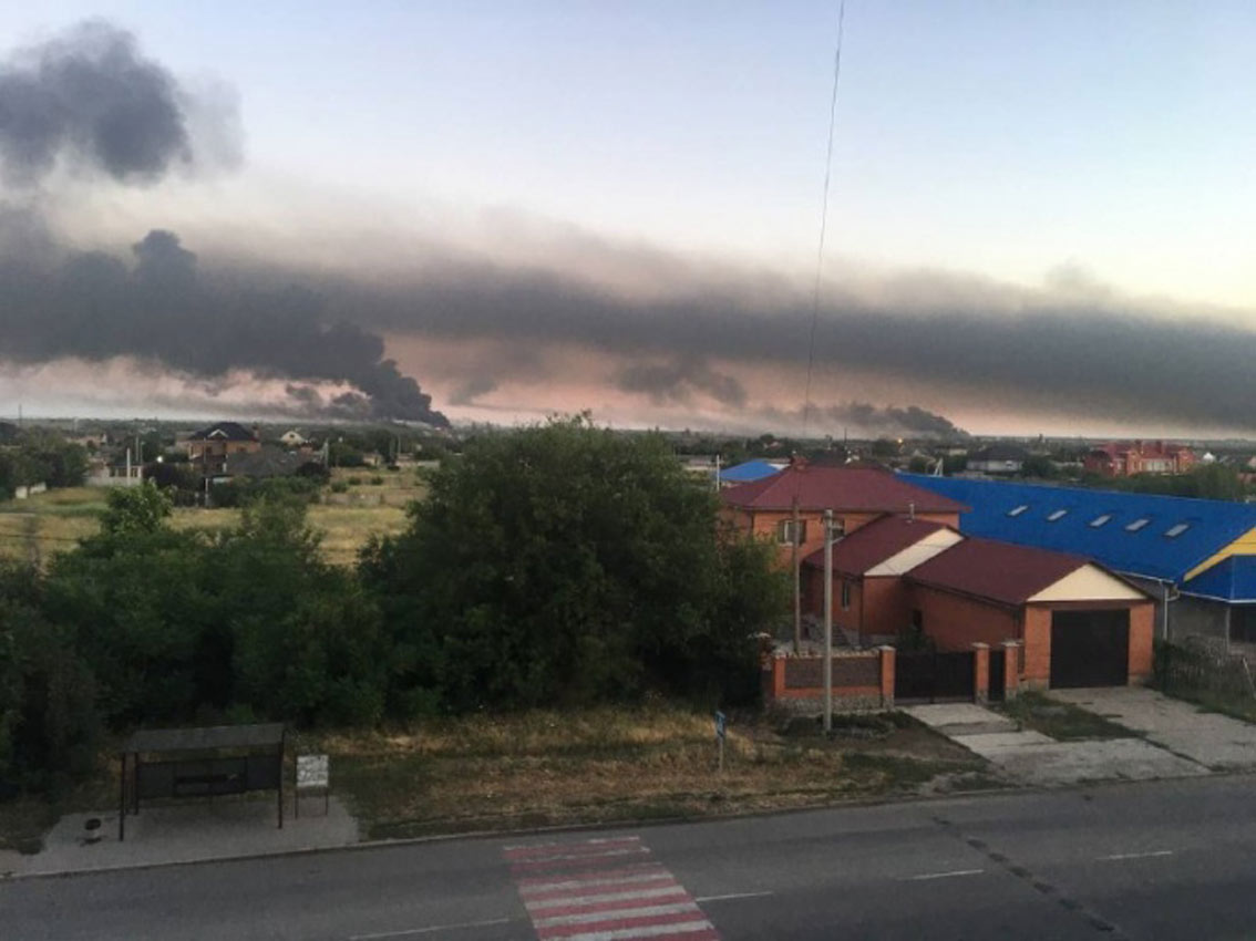 Eksplozije u Melitopolju, napad na aerodrom koji su zauzeli Rusi