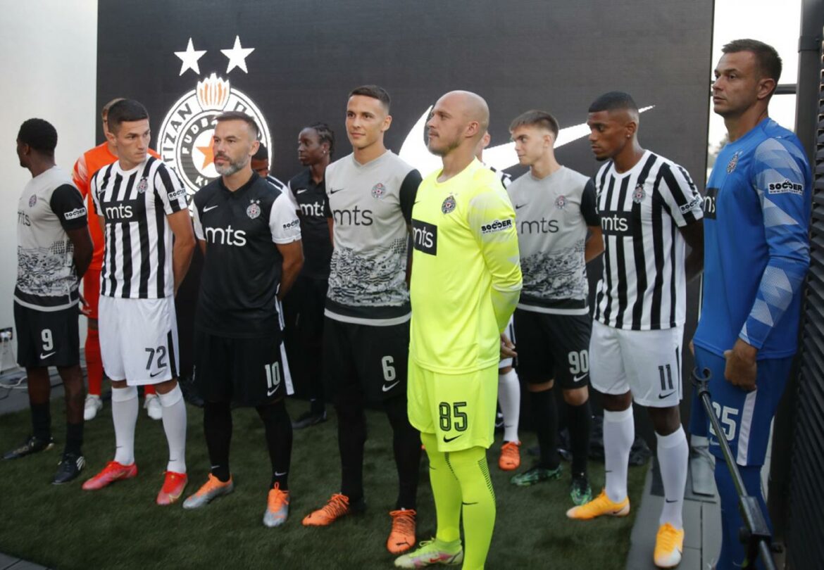 Partizan predstavio dresove za narednu sezonu