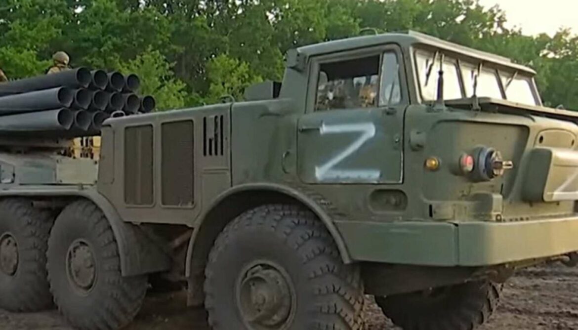 Ruske trupe koriste MLRS za granatiranje Nikopoljskog okruga