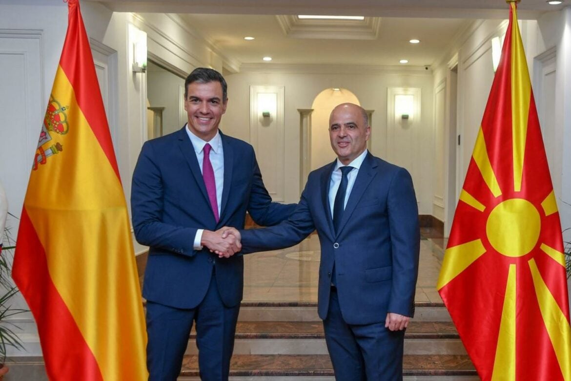 Sančes i Kovačevski: Snažno prijateljstvo Španije i Severne Makedonije