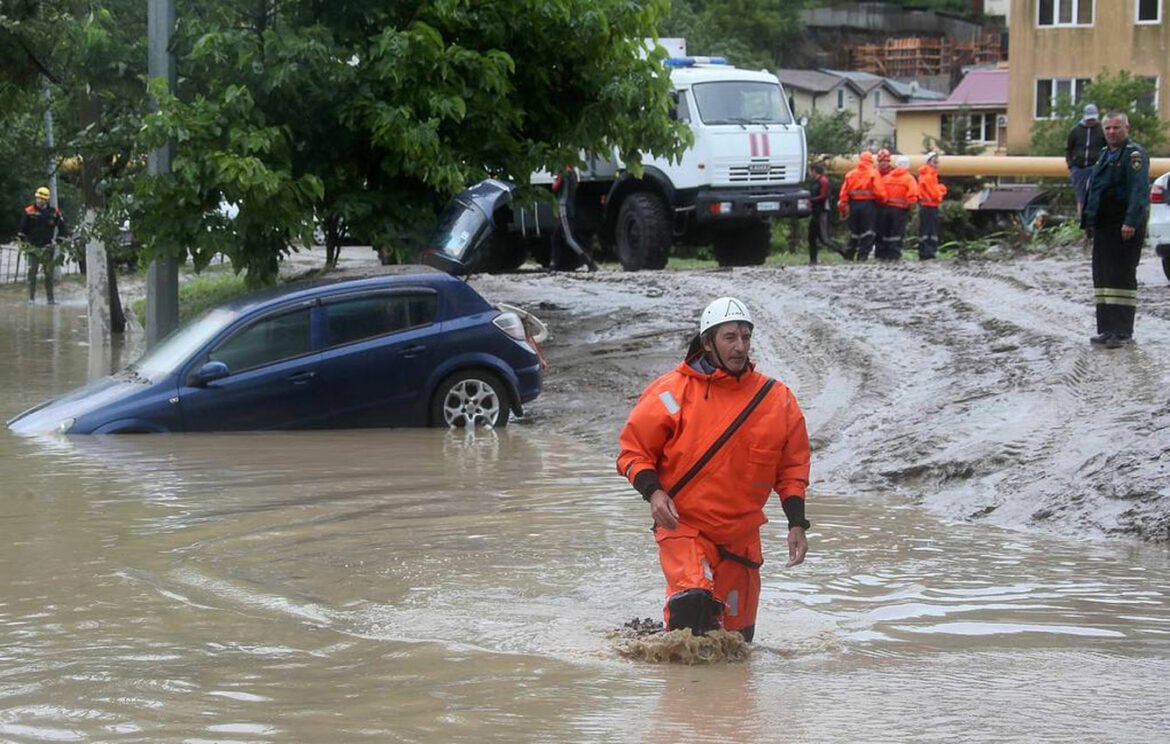 Vanredna situacija u Sočiju zbog obilnih kiša