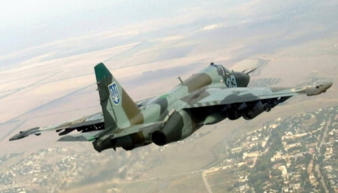 Ukrajinski jurišni avioni napali rusko skladište municije