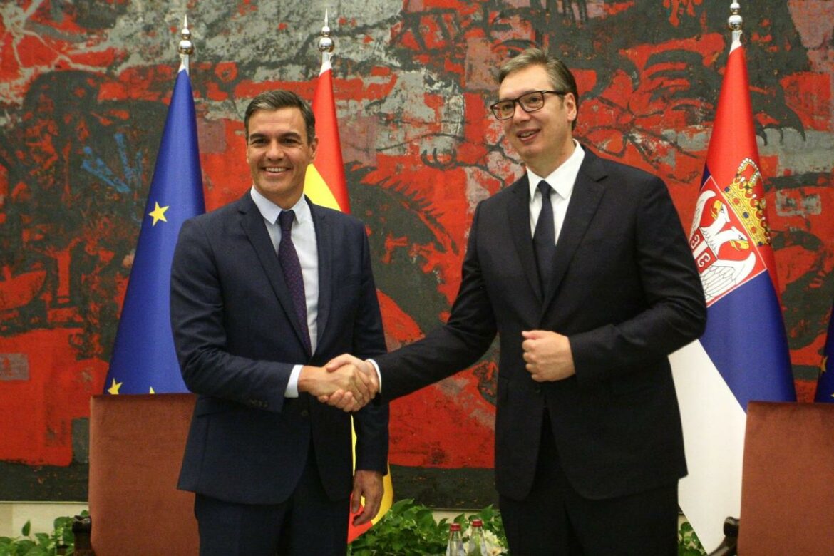 Vučić: Španija iskreni prijatelj Srbije, jedan od najvećih u svetu