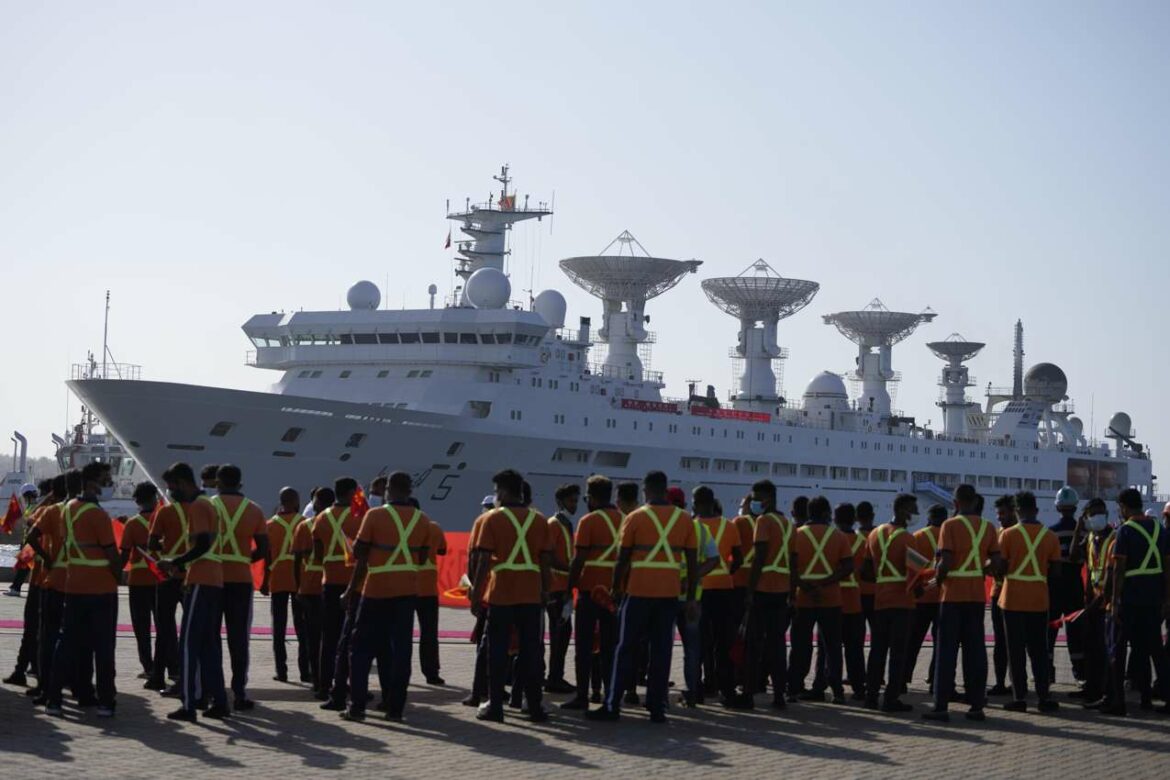 Šri Lanka: Kineski istraživački brod usidren nakon odlaganja