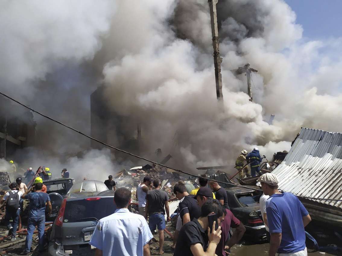 Povećan broj poginulih u tržnom centru u Jerevanu
