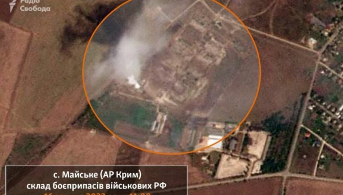 Kako sada izgleda rusko skladište municije