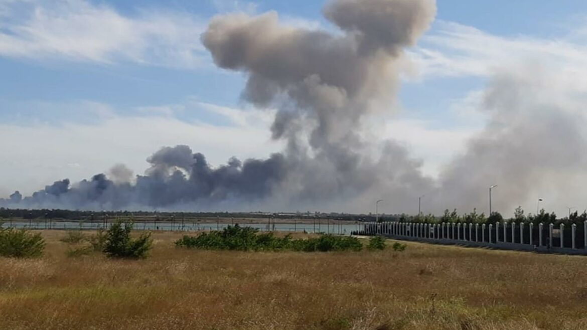 Devet ruskih ratnih aviona uništeno na Krimu